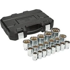 3/4DR 20PC 12PT SKT SET MM