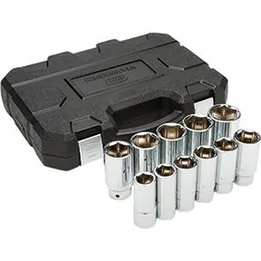 3/4DR 11PC 6PT DEEP SKT SET SAE