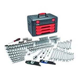 239 PC. Mechanics Tool Set in 3 Drawer Storage Box