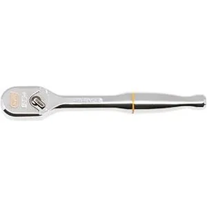 1/4in Drive 120XP Full Polish Chrome Teardrop Ratchet