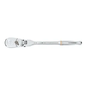 1/4" Drive 90-Tooth Flex Head Teardrop Ratchet 7"