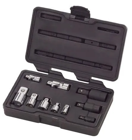 10 Pc. Universal Joint and Adapter Set