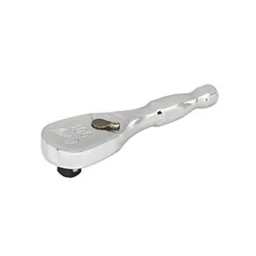 3/8IN Drive 90 Tooth Full Polish Stubby Teardrop Ratchet