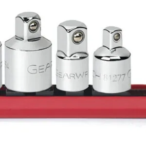 4 pc. Adapter Set, 1/4", 3/8", &1/2" Dr.