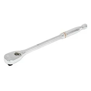 3/8IN Drive 90 Tooth Long Handle Full Polish Teardrop Ratchet