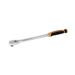 3/8IN Drive 90 Tooth Cushion Grip Long Handle Ratchet
