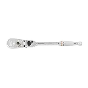 3 Pc 1/4IN, 3/8IN, 1/2IN Drive 90 Tooth Full Polish Locking Flex Head Ratchet Set