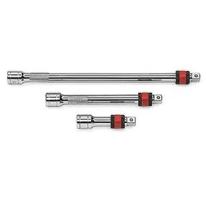 1/2" Drive Locking Extension Set, 3 pc