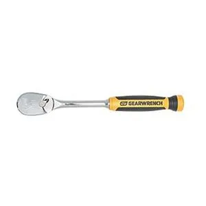 1/2" Drive 90-Tooth Dual Material Teardrop Ratchet 11"