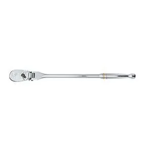 1/2" Drive 90-Tooth Flex Head Teardrop Ratchet 17"