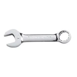 Non-Ratcheting Stubby Combination Wrench, 17 mm