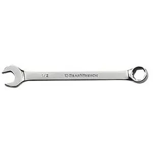 Full Polish Combination Non-Ratcheting Wrench, 9/16"