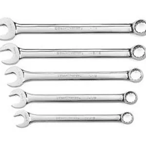 5pc. Large Add-On Combination Non-Ratcheting Wrench Set, SAE