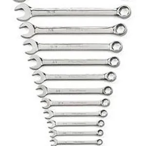 14 pc. Full Polish Combination Non-Ratcheting Wrench Set, SAE
