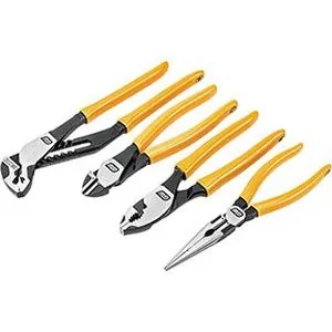 4 Piece PITBULL Mixed Dual Material Plier Set