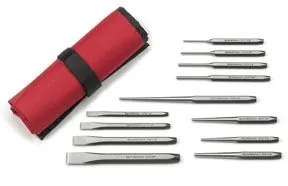12 pc. Punch and Chisel Set