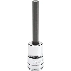 SKT HEX BIT 3/8DR 7/32
