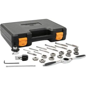 27 Piece Metric Ratcheting Tap & Die Set