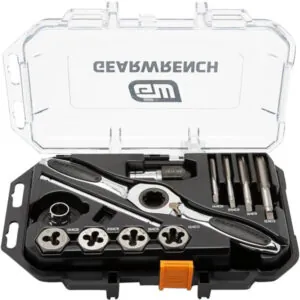 13 Piece SAE Ratcheting Tap & Die Set