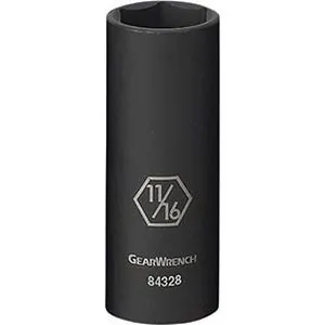 3/8" Drive 6 Point Deep Impact Metric Socket 10mm