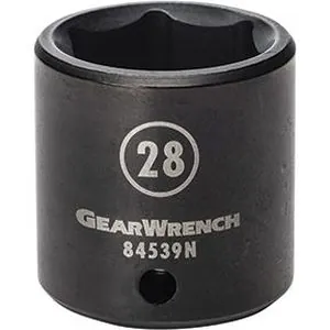 1/2" Drive 6 Point Standard Impact Metric Socket 28mm