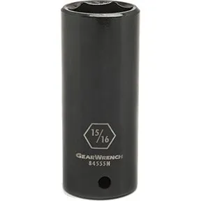 1/2" Drive 6 Point Deep Impact Metric Socket 24mm