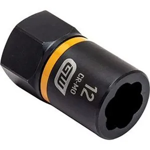 3/8" Drive Bolt Biter Impact Extraction Socket 12mm