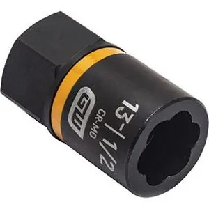 3/8" Drive Bolt Biter Impact Extraction Socket 13- mm [1/2"]