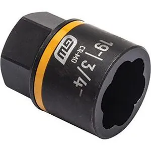 3/8" Drive Bolt Biter Impact Extraction Socket 19- mm [3/4-"]