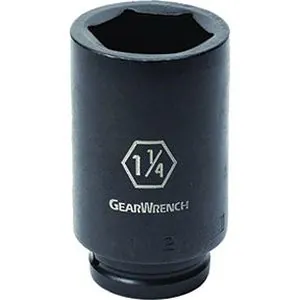 3/4" Drive 6 Point Deep Impact Metric Socket 33mm