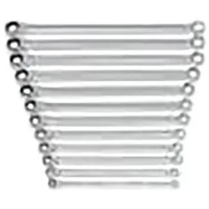 WRENCH RATCHETING SET XL 12PC DOUBLE BOX METRIC