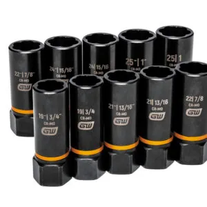 10 Pc. 1/2" Drive Bolt Biter Deep Extraction Socket Set