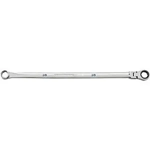 16mm 120XP Universal Spline XL GearBox Flex Head Ratcheting Wrench