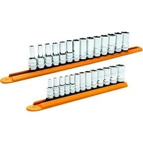 27PC MM SET SKT MID LNGTH 1/4 3/8DR 6PT