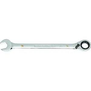 14mm 90-Tooth 12 Point Reversible Ratcheting Wrench