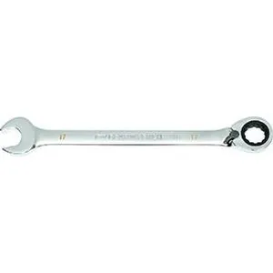 17mm 90-Tooth 12 Point Reversible Ratcheting Wrench
