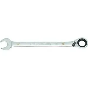 22mm 90-Tooth 12 Point Reversible Ratcheting Wrench