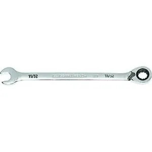 11/32" 90-Tooth 12 Point Reversible Ratcheting Wrench