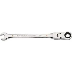 8mm 90-Tooth 12 Pt Flex Head Ratcheting Comb WR