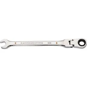 8mm 90-Tooth 12 Pt Flex Head Ratcheting Comb WR