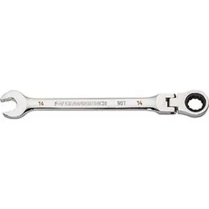14mm 90-Tooth 12 Pt Flex Head Ratcheting Comb WR