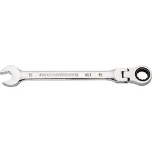 15mm 90-Tooth 12 Pt Flex Head Ratcheting Comb WR