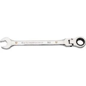 17mm 90-Tooth 12 Pt Flex Head Ratcheting Comb WR