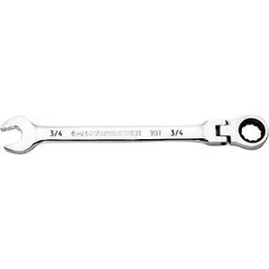 3/4in 90-Tooth 12 Pt Flex Head Ratcheting Comb WR