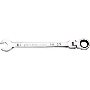3/4in 90-Tooth 12 Pt Flex Head Ratcheting Comb WR