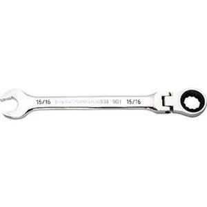15/16in 90-Tooth 12 Pt Flex Head Ratcheting Comb WR