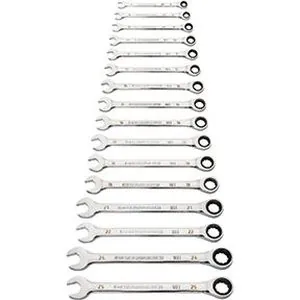16 Piece 90-Tooth 12 Pt MET Ratcheting Comb WR