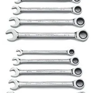 10 pc. Combination Ratcheting Wrench Set SAE/Metric
