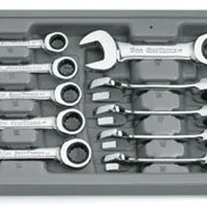 10 pc. Metric Stubby Combination Ratcheting GearWrenchª Set