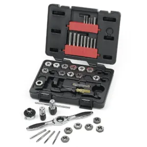 GearWrench 42 Piece Metric Ratcheting Tap and Die Set